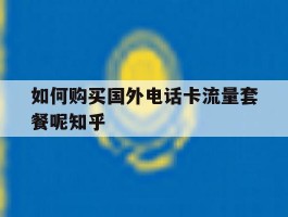包含如何购买国外电话卡流量套餐呢知乎的词条