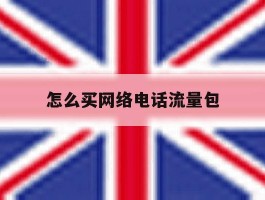 怎么买网络电话流量包