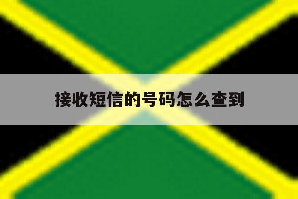 接收短信的号码怎么查到 接收短信的号码怎么查到