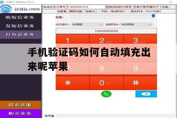 手机验证码如何自动填充出来呢苹果 手机验证码如何自动填充出来呢苹果