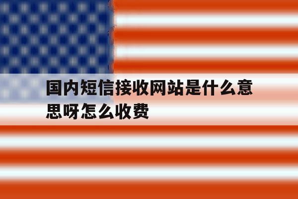 国内短信接收网站是什么意思呀怎么收费 国内短信接收网站是什么意思呀怎么收费