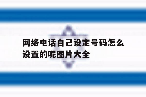网络电话自己设定号码怎么设置的呢图片大全的简单介绍 网络电话自己设定号码怎么设置的呢图片大全的简单介绍