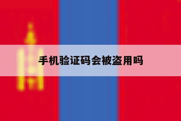 手机验证码会被盗用吗 手机验证码会被盗用吗
