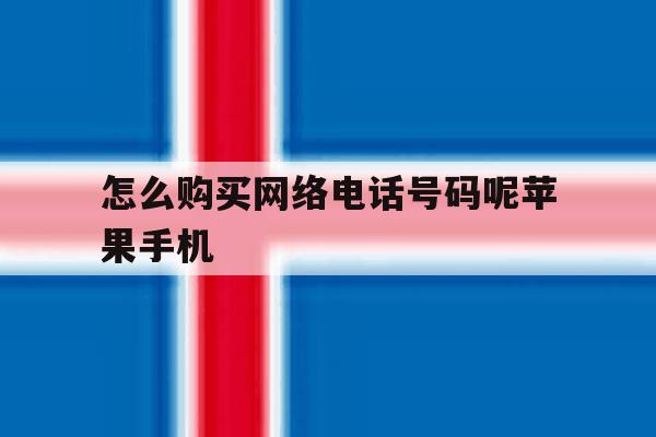 怎么购买网络电话号码呢苹果手机的简单介绍 怎么购买网络电话号码呢苹果手机的简单介绍