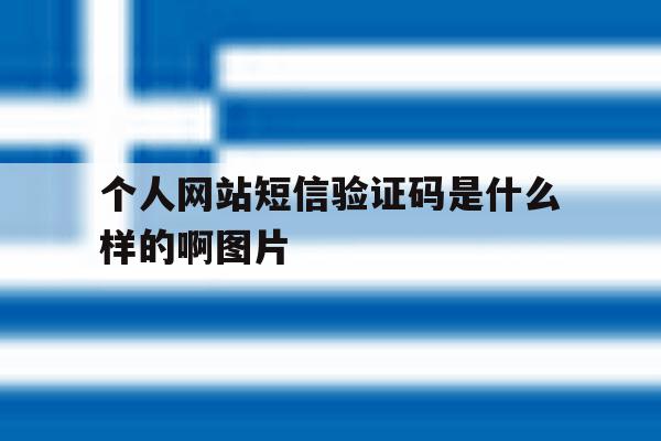 个人网站短信验证码是什么样的啊图片 个人网站短信验证码是什么样的啊图片