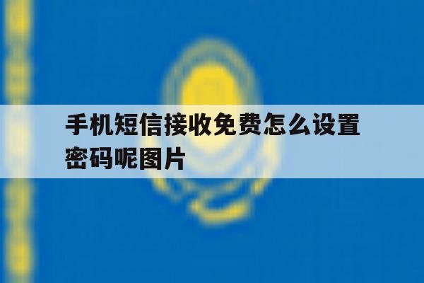 关于手机短信接收免费怎么设置密码呢图片的信息 关于手机短信接收免费怎么设置密码呢图片的信息