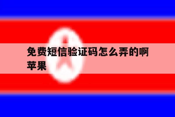 免费短信验证码怎么弄的啊苹果 免费短信验证码怎么弄的啊苹果